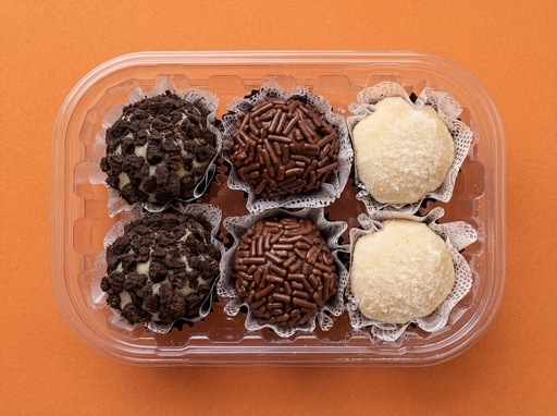 [PT-BRIGADEIROS-6-CAJA] Caja de 6 Brigadeiros Surtidos